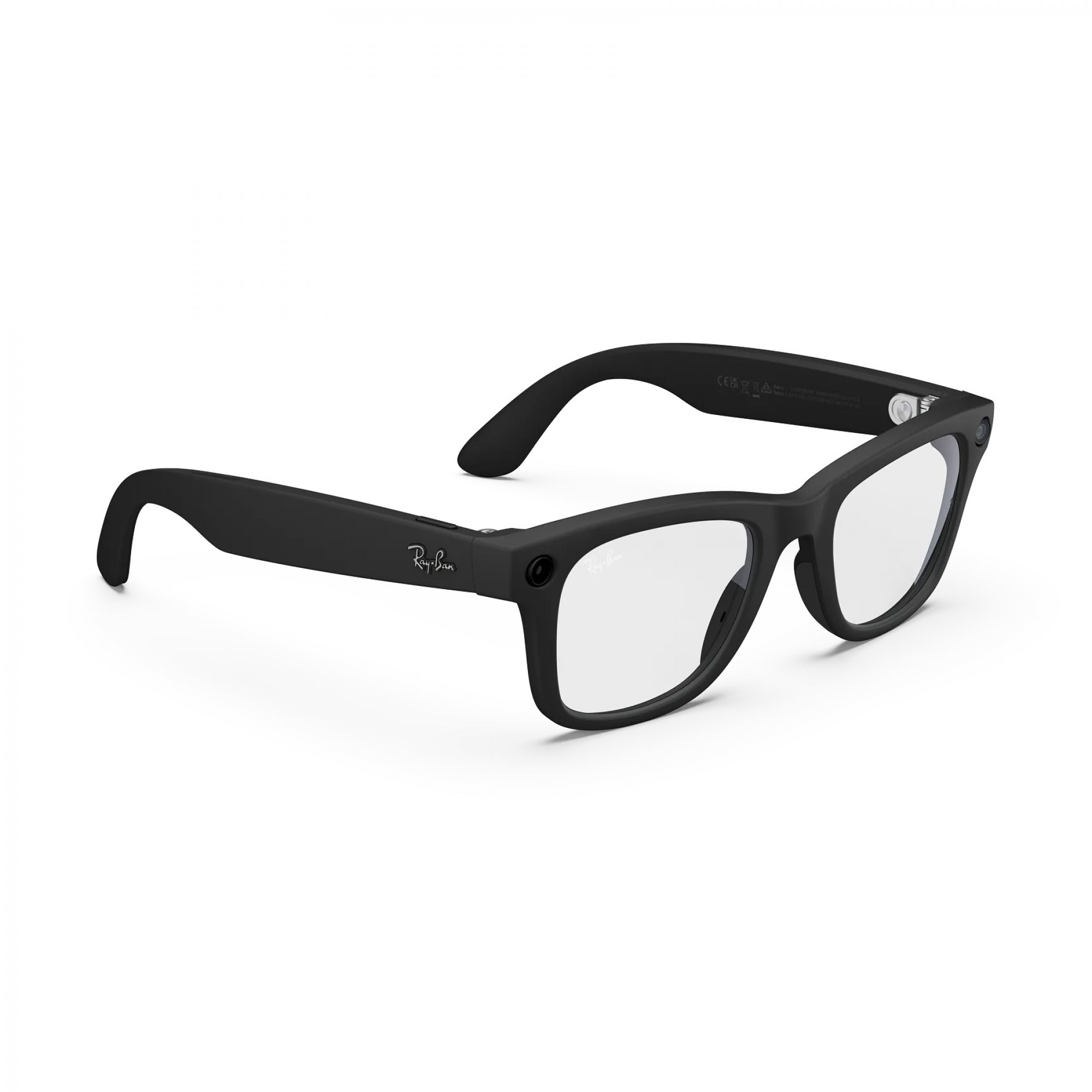 Смарт-очки Ray-Ban Meta Wayfarer (Gen 2) Matte Black, Lens color :Clear